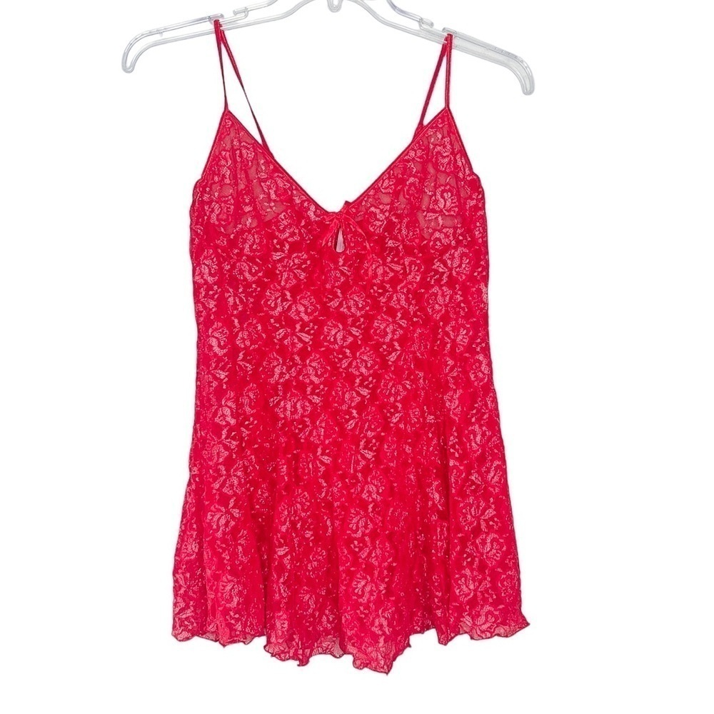 Y2K Inner Secrets Lace Slip with Underwire XL